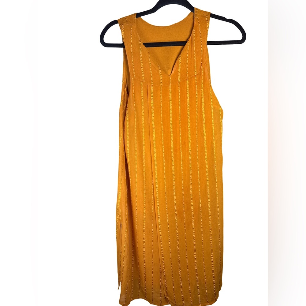 Sleeveless Mustard Top